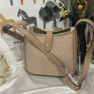 Coach CAK50 Hadley Convertible Crossbody Bag+CAP12 wallet NWT